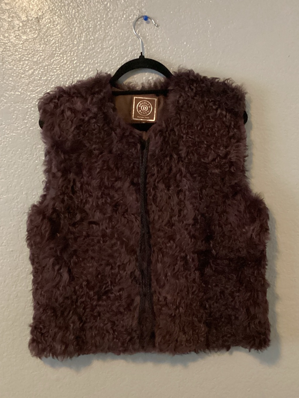 Double D Ranch Plush Faux Shearling Vest -